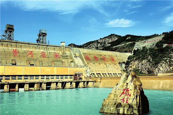 黄河大坝