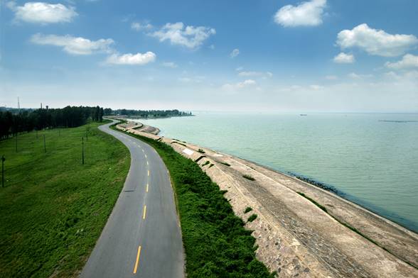 洪泽湖大堤